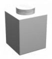 White Brick 1 x 1