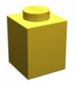 Yellow Brick 1 x 1