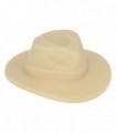Tan Minifig, Headgear Hat, Wide Brim Outback Style (Fedora)