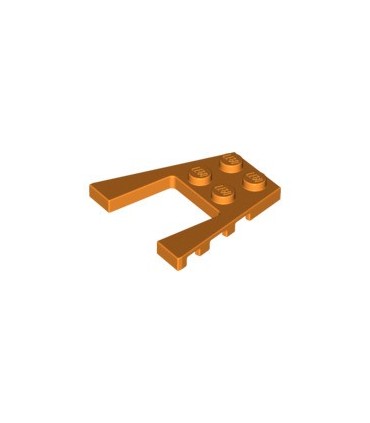 Orange Wedge, Plate 4 x 4