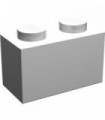 White Brick 1 x 2