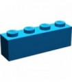 Blue Brick 1 x 4