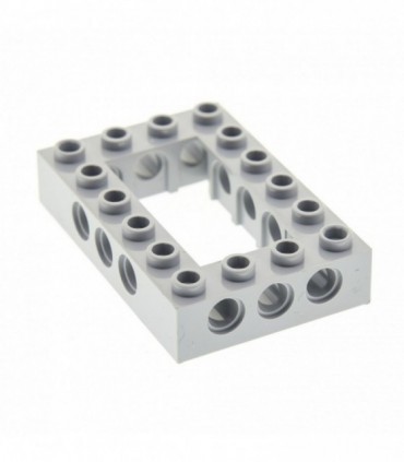 Light Bluish Gray Technic, Brick 4 x 6 Open Center