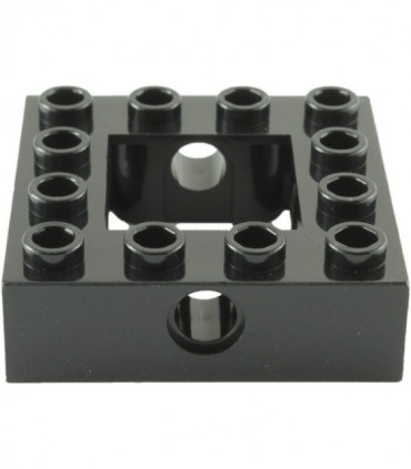 Black Technic, Brick 4 x 4 Open Center