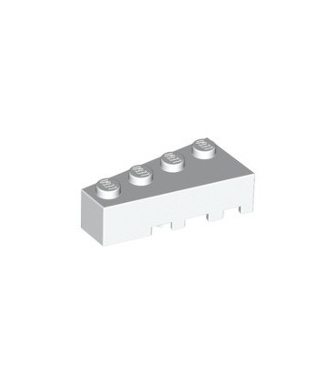 White Wedge 4 x 2 Left