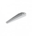 White Wedge 10 x 3 Right