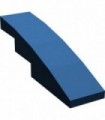 Dark Blue Slope, Curved 4 x 1 No Studs