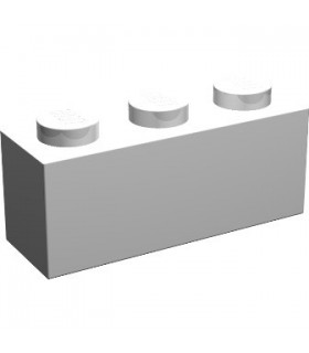 White Brick 1 x 3