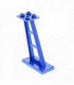 Blue Support 2 x 4 x 5 Stanchion Inclined, 3mm Wide Posts
