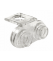 Trans-Clear Minifig, Neck Bracket with 2 Back Studs