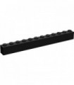 Black Brick 1 x 12