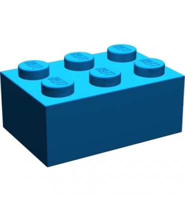 Blue Brick 2 x 3