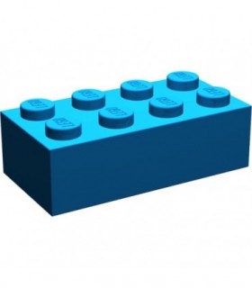 Blue Brick 2 x 4
