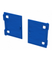 Blue Window 1 x 2 x 3 Shutter with Hinges and Handle