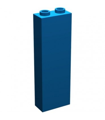 Blue Brick 1 x 2 x 5