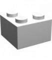 White Brick 2 x 2 Corner