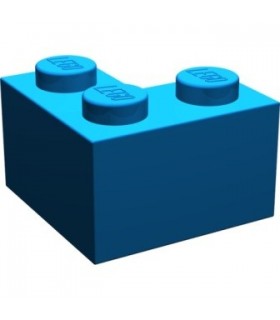 Blue Brick 2 x 2 Corner