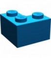 Blue Brick 2 x 2 Corner