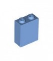 Medium Blue Brick 1 x 2 x 2 with Inside Stud Holder