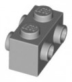 Light Bluish Gray Brick, Modified 1 x 2 with Studs on 2 Sides