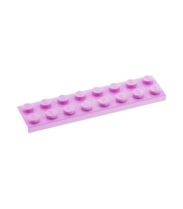 Bright Pink Plate 2 x 8