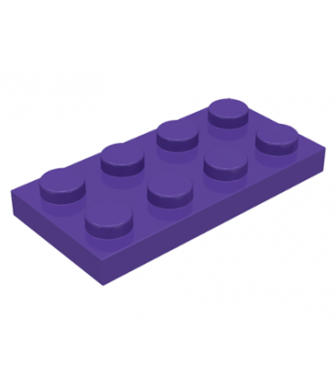 Dark Purple Plate 2 x 4