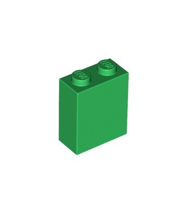 Green Brick 1 x 2 x 2 with Inside Stud Holder