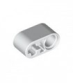 White Technic, Liftarm 1 x 2 Thick with Pin Hole and Axle Hole