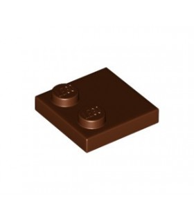 Reddish Brown Tile, Modified 2 x 2 with Studs on Edge