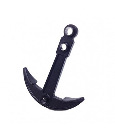 Black Boat Anchor - Two Top Holes
