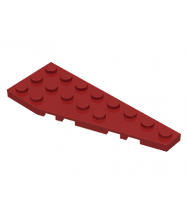 Dark Red Wedge, Plate 8 x 3 Right