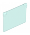 Trans-Light Blue Glass for Window 1 x 4 x 3 - Opening