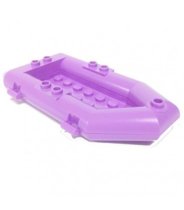 Medium Lavender Boat, Rubber Raft, Small