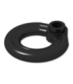 Black Minifig, Utensil Flotation Ring (Life Preserver)