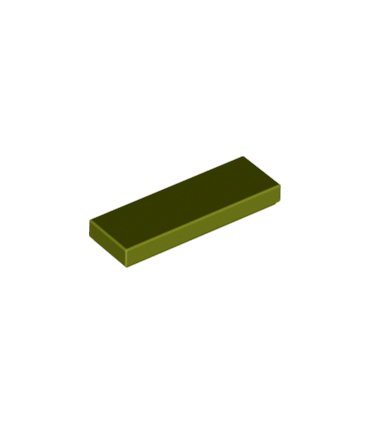Olive Green Tile 1 x 3