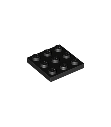 Black Plate 3 x 3