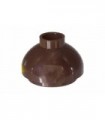 Dark Brown Brick, Round 2 x 2 Dome Bottom