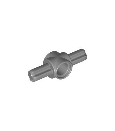 Dark Bluish Gray Technic, Axle and Pin Connector Hub with 2 Axles