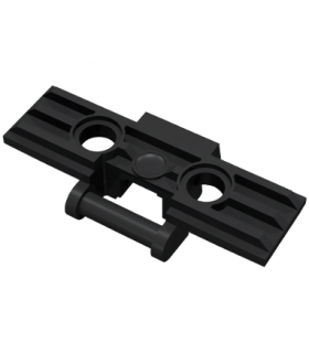 Black Technic, Link Tread Wide with Two Pin Holes