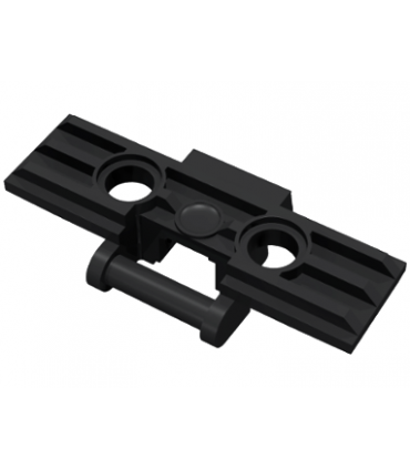 Black Technic, Link Tread Wide with Two Pin Holes