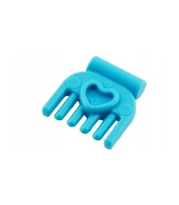 Medium Azure Friends Accessories Comb, Small with Heart