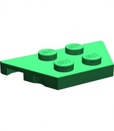 Green Wedge, Plate 2 x 4