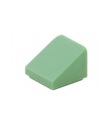 Sand Green Slope 30 1 x 1 x 2/3